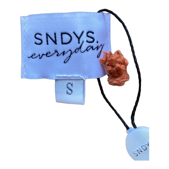 SNYDS Everyday Lounge Hendrix Ribbed Wide Leg Pants High Rise Drawstring Size S - Picture 9 of 11